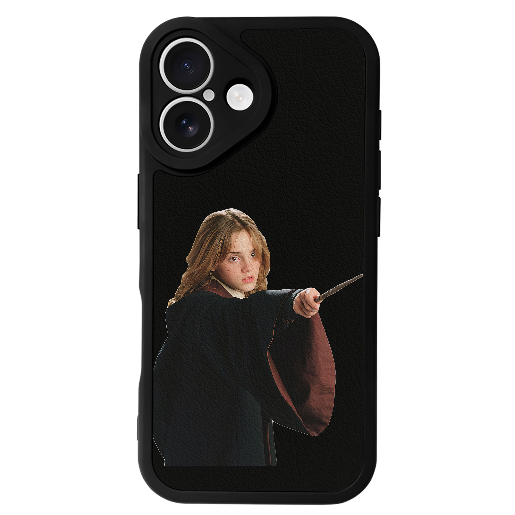 （画像用） Harry Potter ハリー・ポッターシリーズ 【iPhone 16シリーズ対応】シリコンスマホケース（レザー調） 材質：シリコン